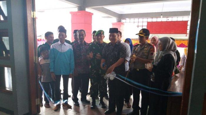 launching Try Out Berbasis Komputer, Ketua santriversitas di dampingi kapolres, dandim dan pemkab kabupaten rembang